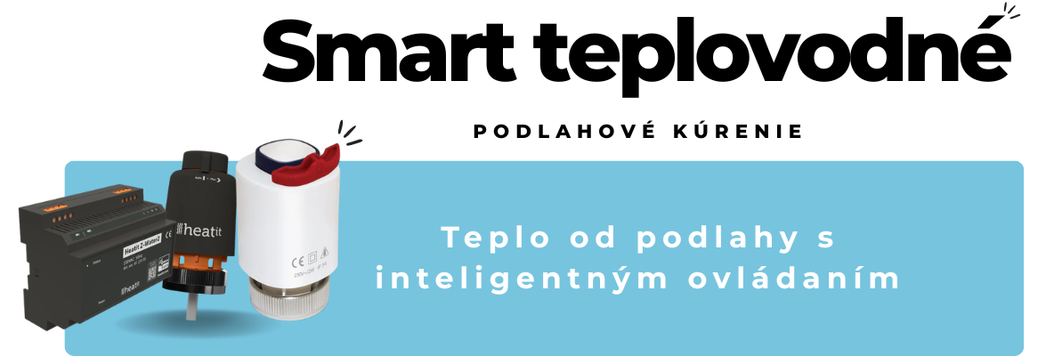 Baner - Smart teplovodné podlahové kúrenie SK